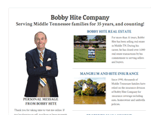 Tablet Screenshot of bobbyhite.com